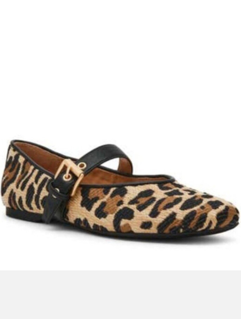 Dolce Vita Mulaney Leopard Mary Jane Flats